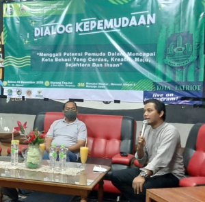 Dialog Menyikapi Kepemudaan, Akmal Optimis akan Lakukan Perubahan demi Kemajuan KNPI Kota Bekasi