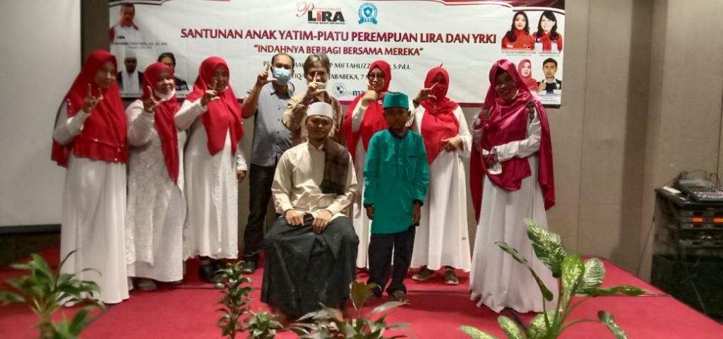 DPD Perempuan LIRA Bekasi Santuni Anak Yatim