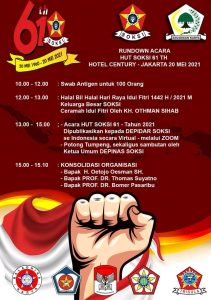 HUT Soksi Ke-61 Soksi Maju Indonesia Bangkit