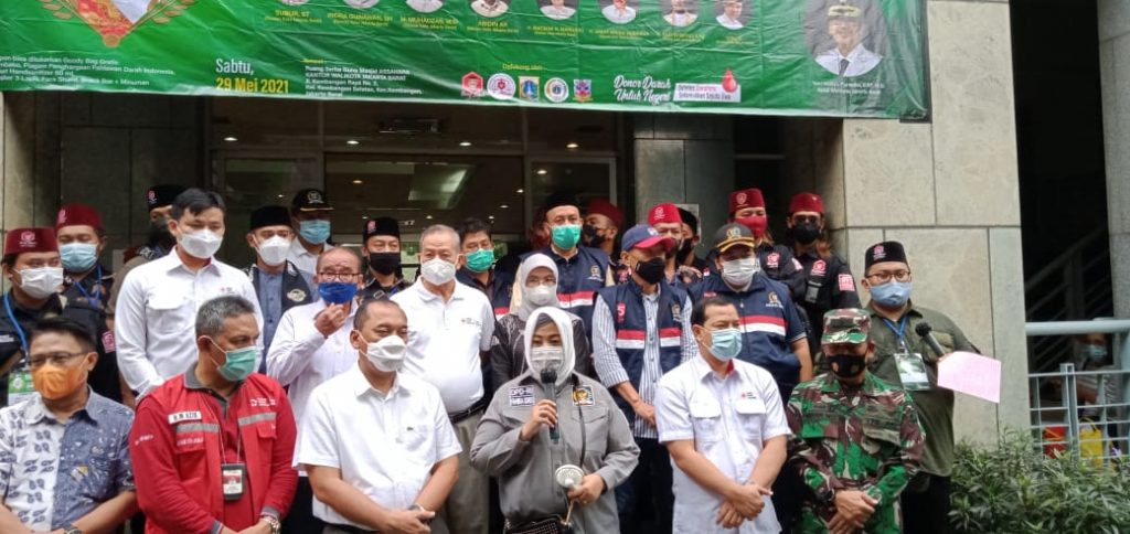 Launching Kegiatan Donor Darah Fahira Idris Maraton ke 44 Kecamatan di DKI Jakarta. Launching Kegiatan Donor Darah Fahira Idris Maraton ke 44 Kecamatan di DKI Jakarta.