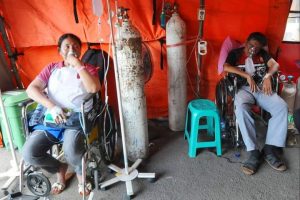 Potret Tenda Darurat RSUD Kota Bekasi