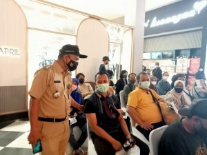 Pelaksanaan Pelayanan Vaksinasi Covid-19 di Kecamatan Cilandak Berjalan Lancar