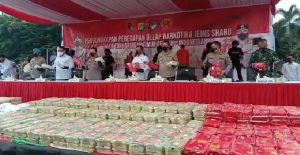 Kapolri Sampaikan Keprihatinan Saat Pimpin Rilis Pengungkapan 1,129 Ton Sabu di Polda Metro
