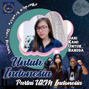 Hani Fahrani Wasekjen DPP Partai UKM Indonesia: Dukung Kebijakan PPKM Darurat Untuk Penanganan Covid-19