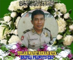 Kabar Duka dari Polsek Palmerah, Bripka Prawoto Eko Telah Tiada