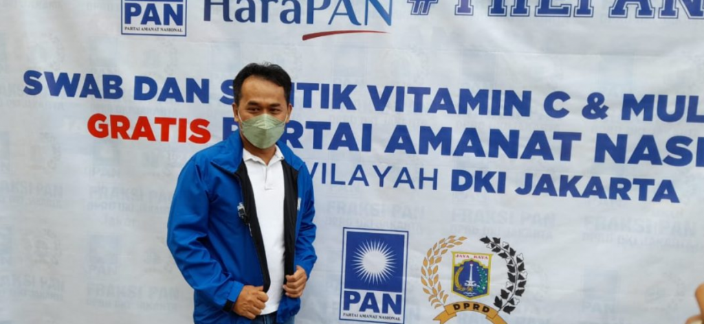 Swab, Suntik Vitamin C dan Multivitamin Bersama PAN Gratis untuk Warga Jakarta