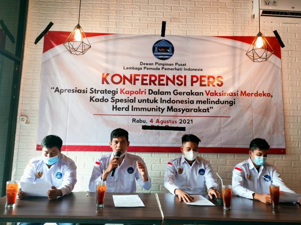 Dukung Gerakan Vaksinasi Merdeka, LPPI : Kado Spesial Kapolri Untuk Masyarakat Indonesia