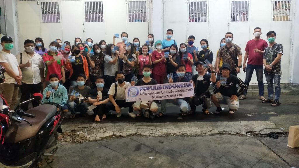 Ditengah Pandemi, Populis Indonesia Berbagi Kasih bagi Perantau Mileneal asal Nias Jakarta dan Mahasiswa Wamena Papua Ditengah Pandemi, Populis Indonesia Berbagi Kasih bagi Perantau Mileneal asal Nias Jakarta dan Mahasiswa Wamena Papua