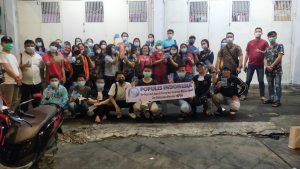 Ditengah Pandemi, Populis Indonesia Berbagi Kasih bagi Perantau Mileneal asal Nias Jakarta dan Mahasiswa Wamena Papua