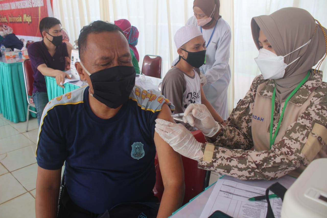 Tahap ke 2 Lapas Kelas 2A Cilegon Adakan Vaksinasi Bagi Warga Binaan ………………………….