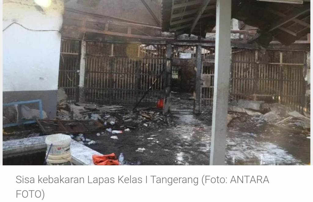 Sekjen AIPKON Tepis Pernyataan Beberapa Pihak yang Minta Yasonna Laoly Mundur Akibat Lapas Tagerang Terbakar Sekjen AIPKON Tepis Pernyataan Beberapa Pihak yang Minta Yasonna Laoly Mundur Akibat Lapas Tagerang Terbakar