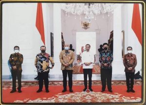 Edizaro Lase  Apresiasi Atas Pertemuan Bersejarah dan Monumental, Forkada se-Kepulauan Nias Bertemu Presiden Jokowi di Istana 