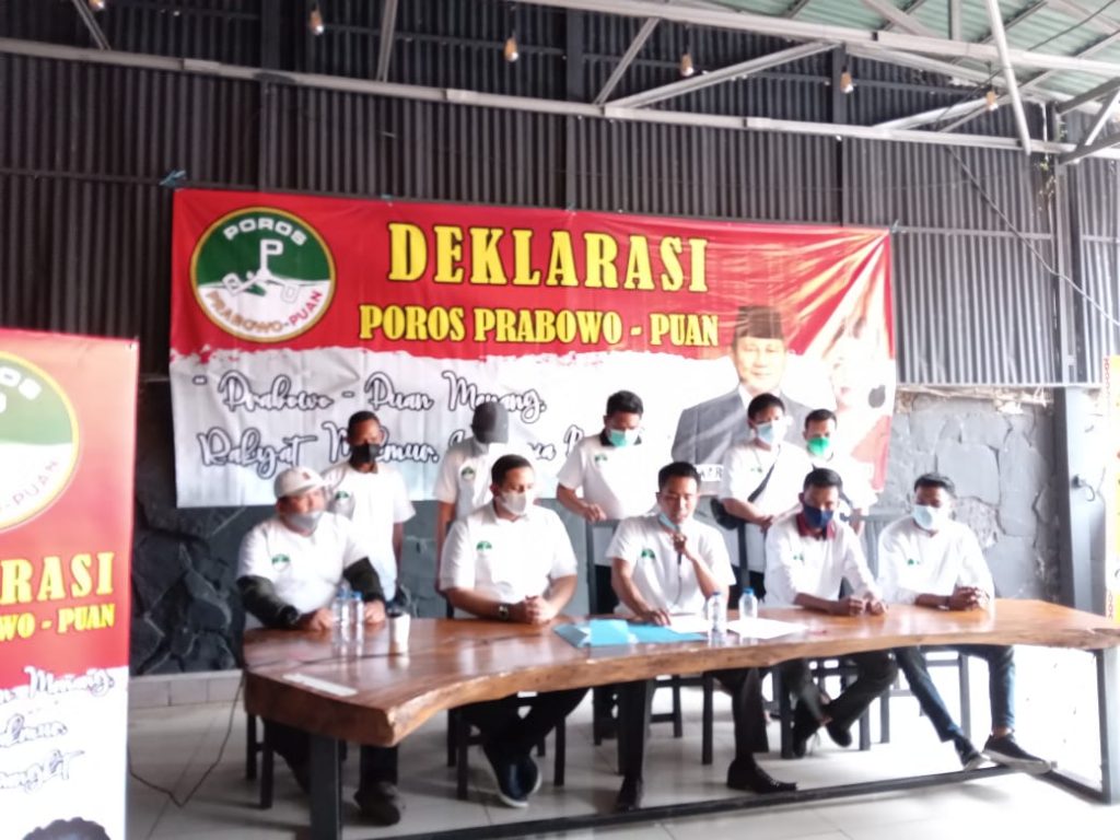 Poros Prabowo – Puan Deklarasi,Rakyat Makmur Indonesia Bangkit