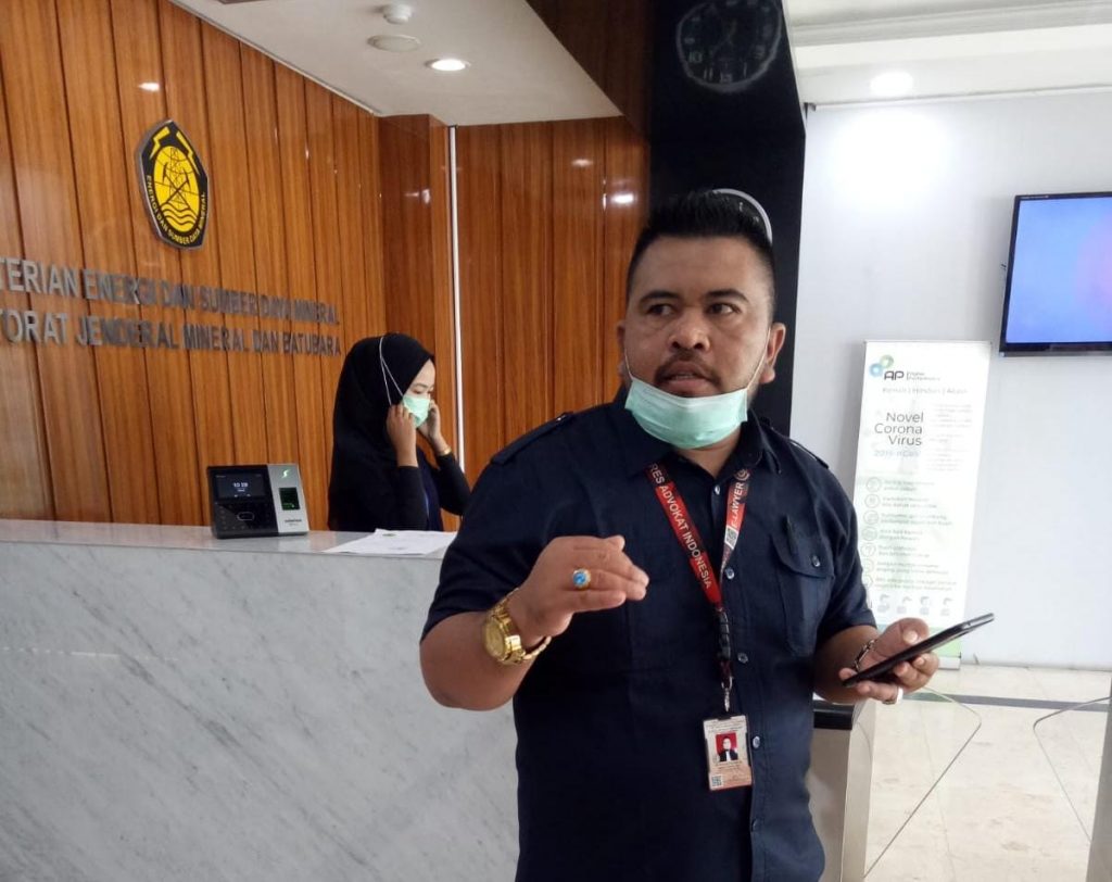 Sambangi Kementerian ESDM, LAKI Desak Cabut Izin Usaha Operasi Produksi PT.BEP Sambangi Kementerian ESDM, LAKI Desak Cabut Izin Usaha Operasi Produksi PT.BEP