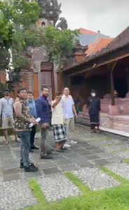 Ketua Alamaun  Sambangi Puri Pemecutan Istana Raja Bali Badung, Ini katanya