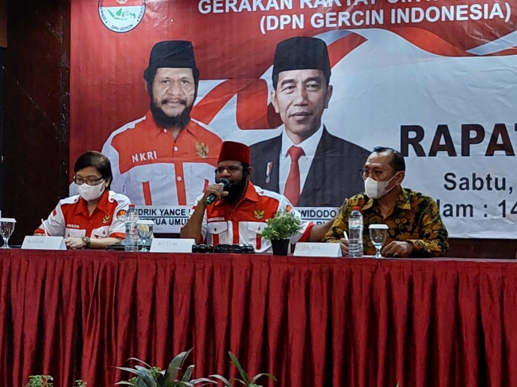 Ormas Gercin Indonesia Tetapkan Tuan Rumah Rakernas I di Papua dan Reposisi Sekjen Serta Bendum Ormas Gercin Indonesia Tetapkan Tuan Rumah Rakernas I di Papua dan Reposisi Sekjen Serta Bendum