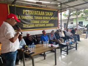 Hatuhaha Amarima Bersama Pela-Gandong Tuhaha Beinusa Amalatu-Titawaai, Sampaikan Sikap Keprihatinan Terkait Konflik di Pulau Haruk