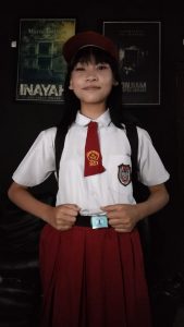 Salsha  Berperan Sebagai Dahlia Dalam Film  Sang Pahlawan Merah putih