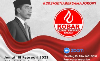 Kobar Gelar Deklarasi 2024 Setia Bersama Jokowi