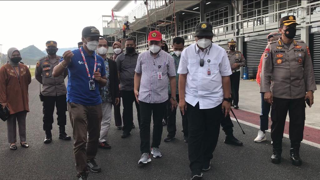 Anggota Kompolnas Sidak Sirkuit Mandalika Pastikan Kesiapan MotoGP 2022
