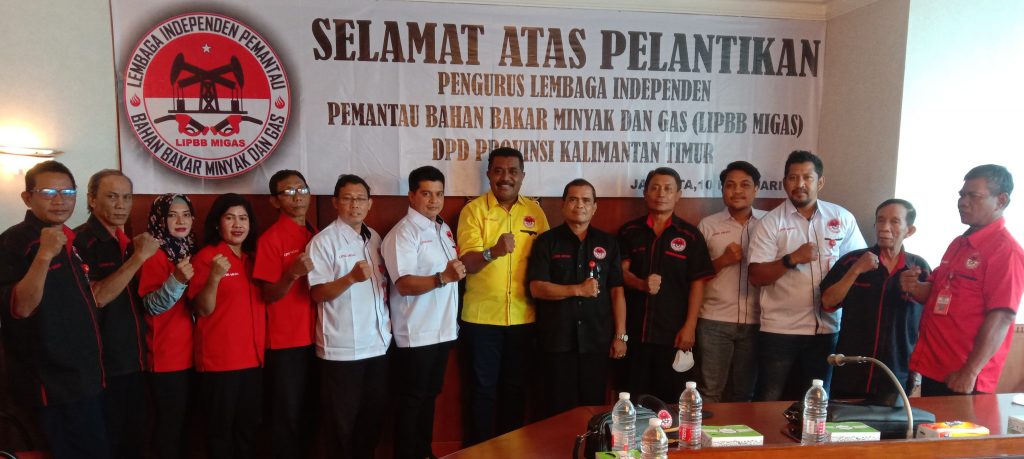 Terpanggil untuk Memantau Bahan Bakar Minyak dan Gas, Pelantikan LIPBB MIGAS Kaltim Sah di Jakarta
