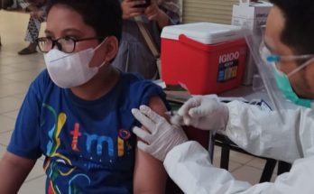 Satpas SIM Cinere Tetap Eksis Adakan Vaksinasi Covid-19 Dilanjutkan Pembagian Masker