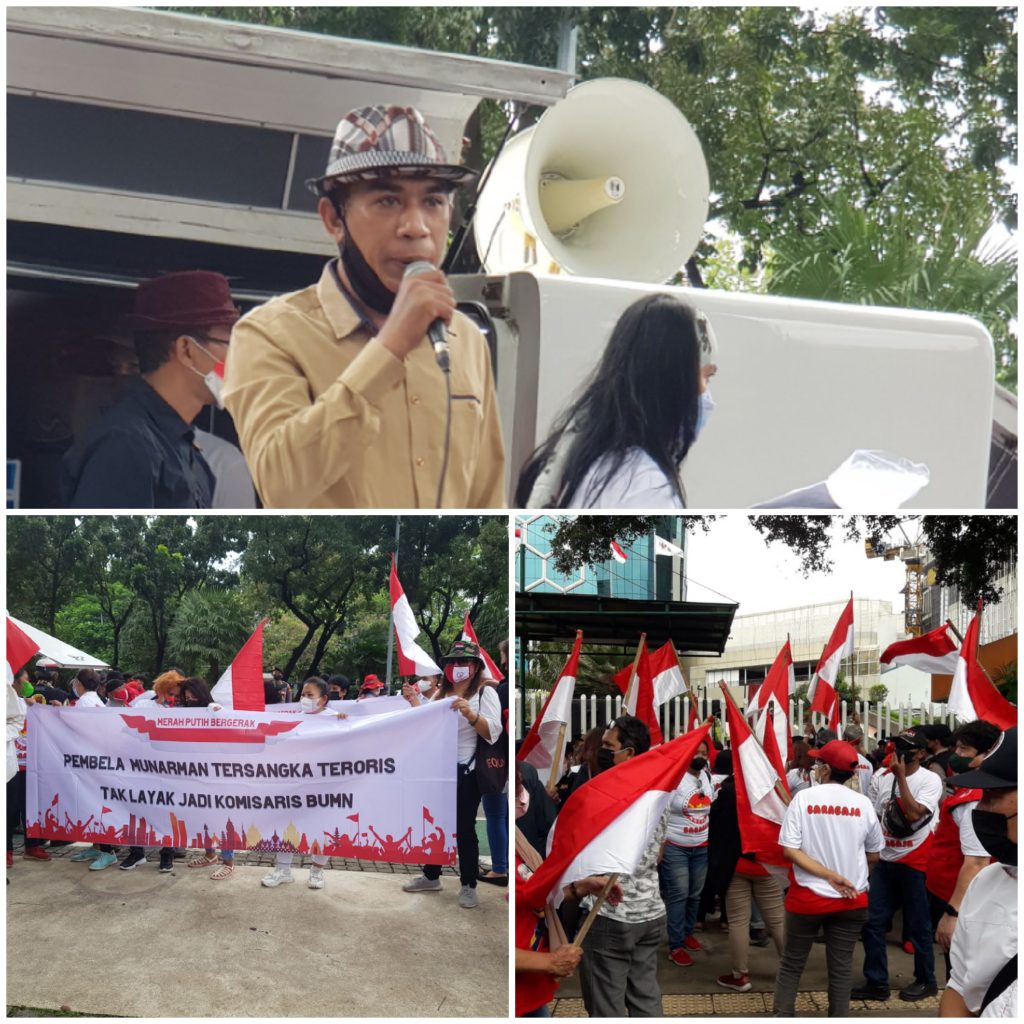 Merah Putih Bergerak Turunkan Komisaris Emmanuel Ebenezer