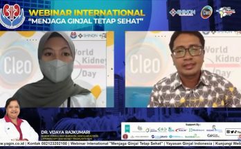 Yayasan Ginjal Indonesia Gelar Webinar Internasional ‘Kesehatan Ginjal’