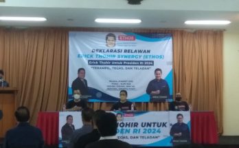 Deklarasi Relawan Erick Thohir Sinergy (ETHOS)