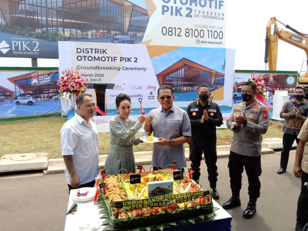 Peletakan Batu Pertama Sentra Otomatif Terbesar Di Indonesia