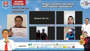 Hari Ginjal Sedunia, Yayasan Ginjal Indonesia Dapat Apresiasi Dari Menteri Kesehatan