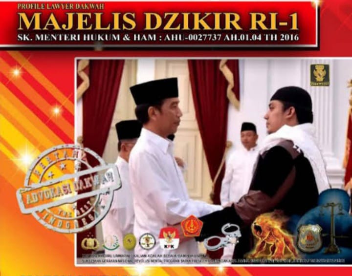 Majelis Dzikir RI-1 Mendukung Pemerintah Dalam Pemberantasan Mafia Tanah