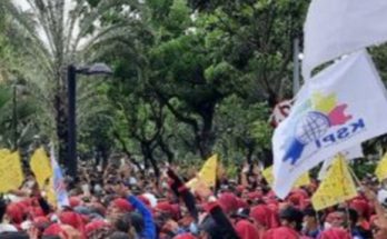 Menjabat Lagi, Sekjen KSPI Siap Dukung Polri Jaga Kamtibmas