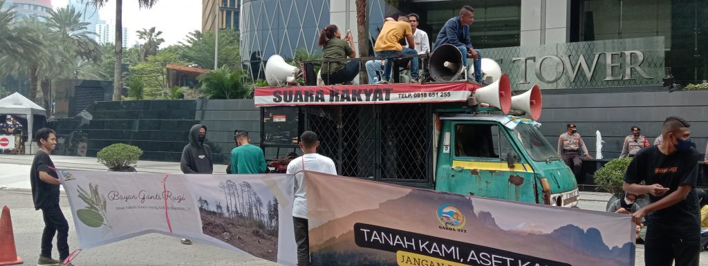 Garda NTT Tuntut Kasus Penyerobotan Lahan di Kutai Timur. Lalu audiensi Dengan PT.KPC: “Kita Akan Lapor Ke Atasan”