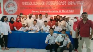 SUKSES!! Deklarasi Gerakan MAPAN di Gedung Joang45 Dukung Puan Maharani untuk Pemilu 2024 jadi Presiden