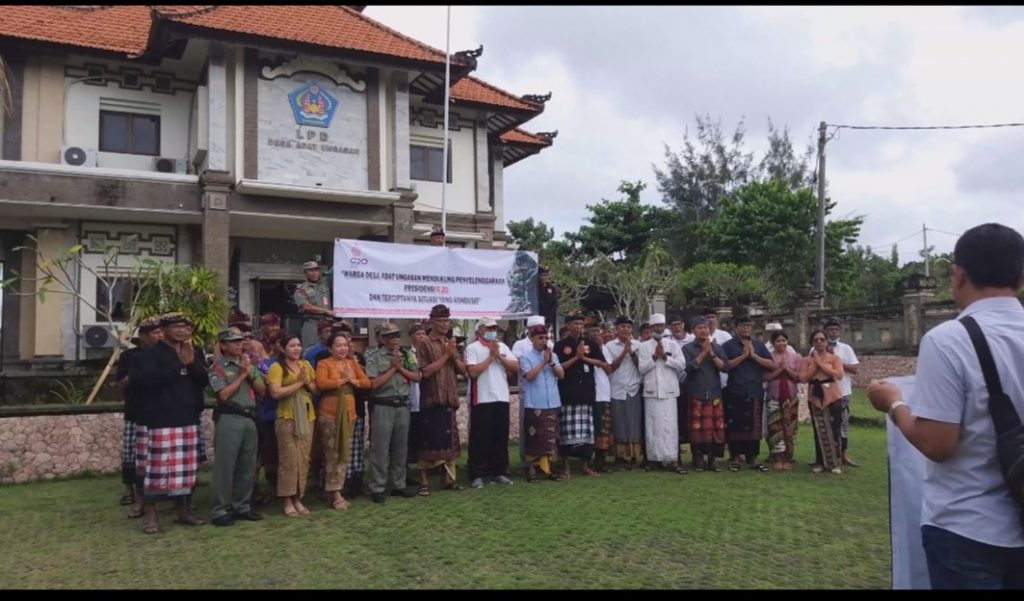 Menjelang Global Platform for Disaster Risk Reduction (GPDRR) ke-7, Masyarakat Adat Bali Dukung Polri Pelihara Kamtibmas Menjelang Global Platform for Disaster Risk Reduction (GPDRR) ke-7, Masyarakat Adat Bali Dukung Polri Pelihara Kamtibmas
