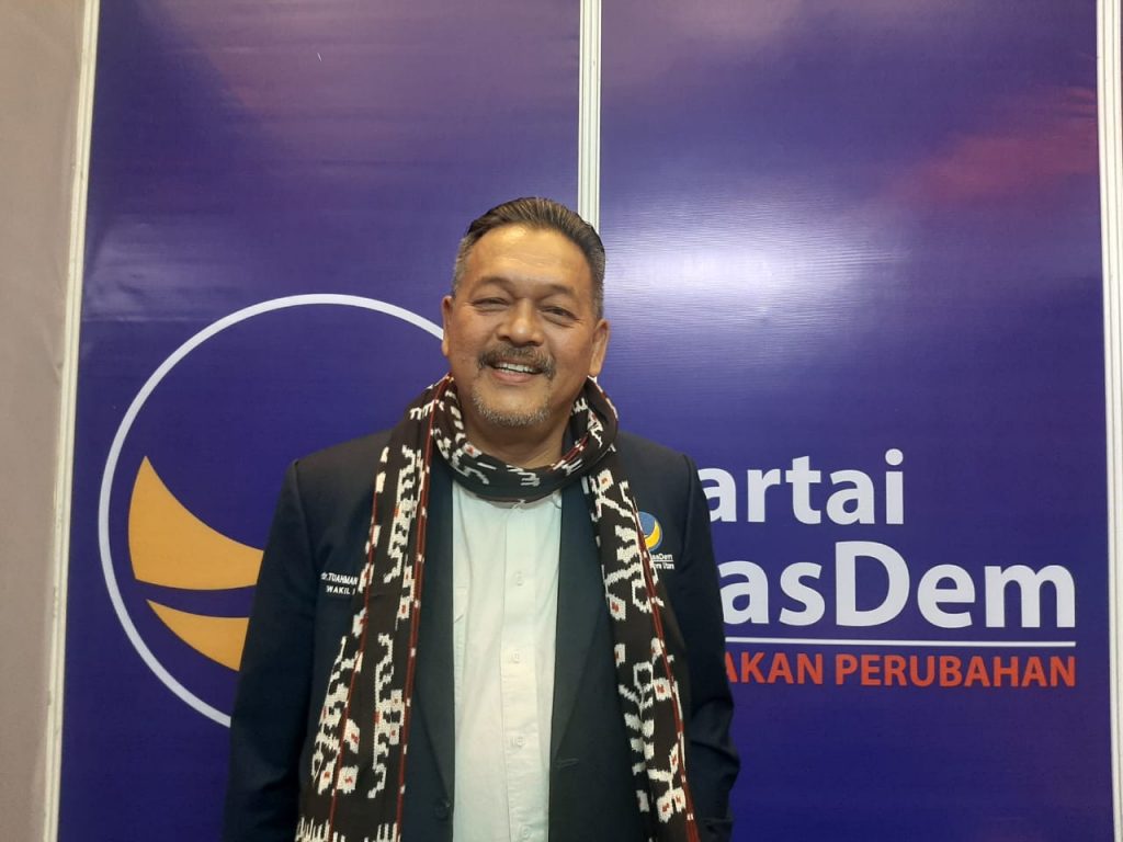 Dr. Tuahman Franciscus Purba Hadiri Rakernas Partai Nasdem 2022