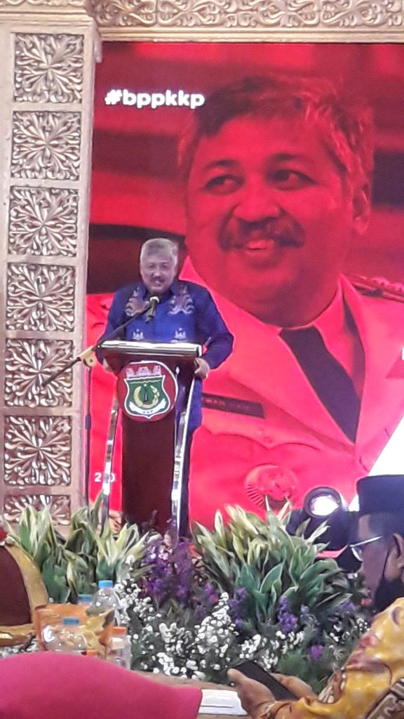 Bupati Pinrang Hadiri Pelantikan dan Rakernas BPP KKP Di Jakarta