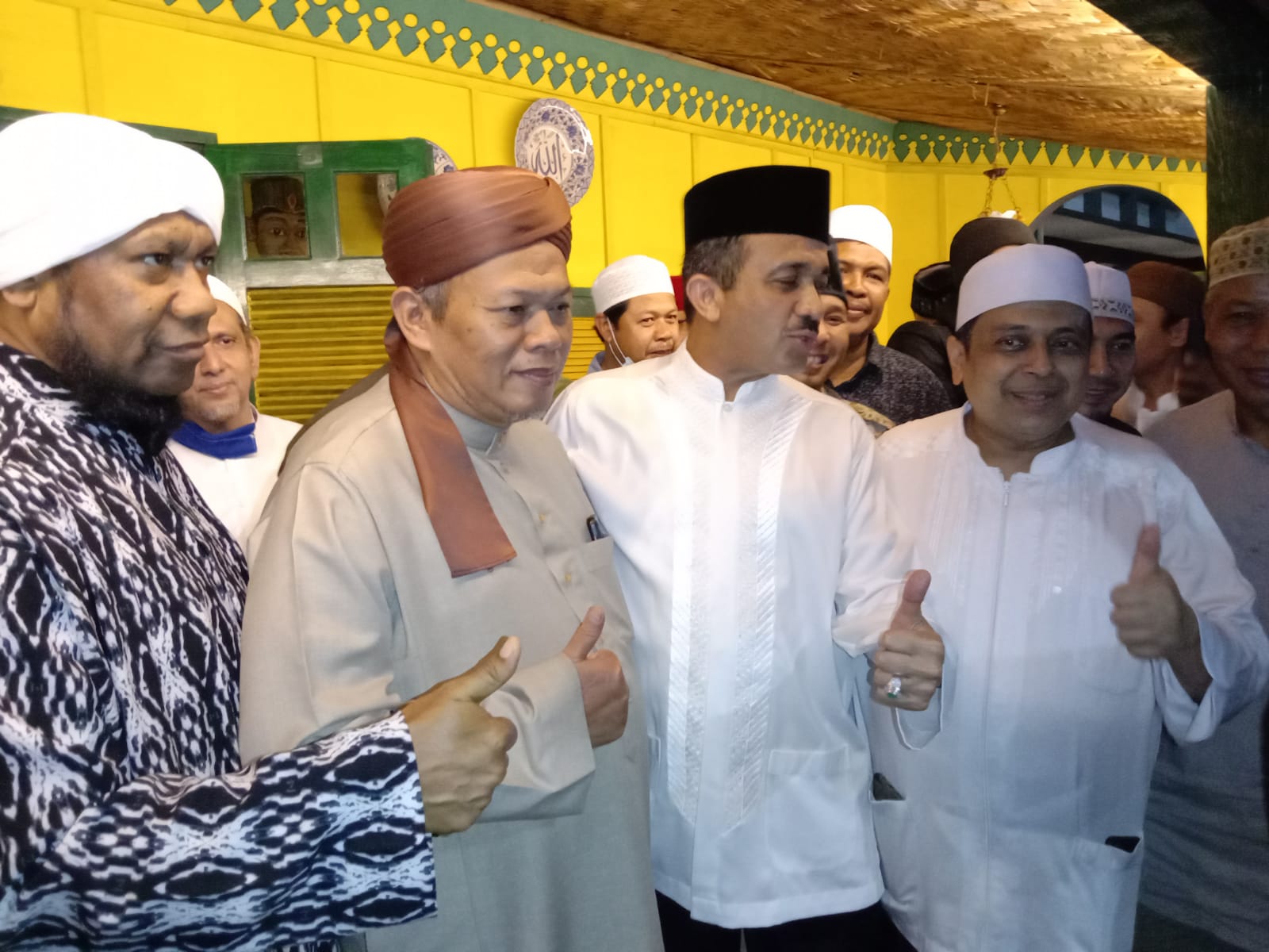 Peresmian Gedung Baru dan Pembukaan Pengajian Majelis Syekh Ali Bin Abdullah Baras