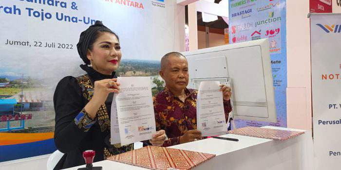 Apkasi Otonomi Expo 2022, Direktur Utama PT. WINFRA dan Perusda Kab Tojo Una-Una Prov Sulawesi Tengah Kemitraan Strategis Untuk Wujudkan Masyarakat Lokal Tangguh, Maju & Sejahtera Apkasi Otonomi Expo 2022, Direktur Utama PT. WINFRA dan Perusda Kab Tojo Una-Una Prov Sulawesi Tengah Kemitraan Strategis Untuk Wujudkan Masyarakat Lokal Tangguh, Maju & Sejahtera