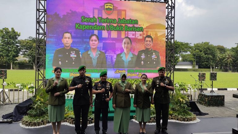Ikuti Pendidikan Sesko TNI, Kolonel Inf Donald Erickson Silitonga Serahkan Jabatan Kapendam I/BB Kepada Letkol Inf Rico Julianto Siagian