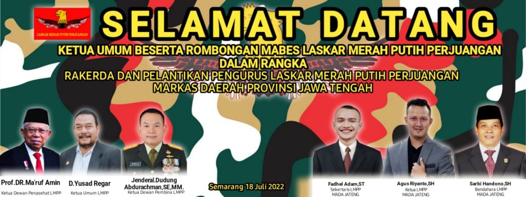 Selamat Buat Pengurus LMPP Markas Daerah Jawa Tengah sudah Resmi Dilantik