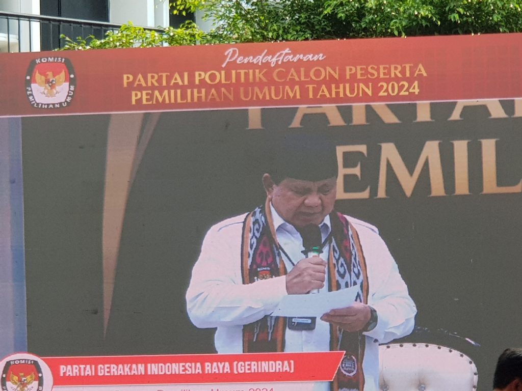 Prabowo Resmi Mendaftarkan Partai Gerindra Calon Partai Politik 2024 Prabowo Resmi Mendaftarkan Partai Gerindra Calon Partai Politik 2024
