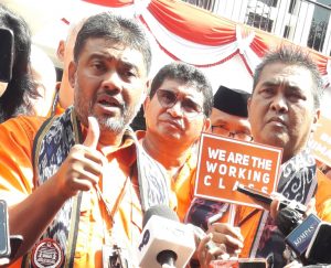 Partai  Buruh Resmi Mendaftar di KPU RI Jakarta