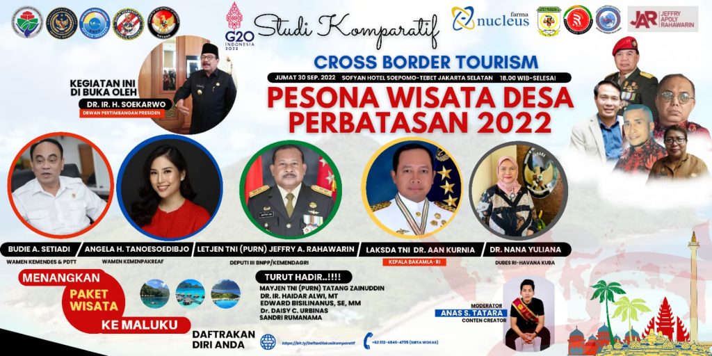 Diskusi: Pesona Wisata Desa Perbatasan 2022 Diskusi: Pesona Wisata Desa Perbatasan 2022