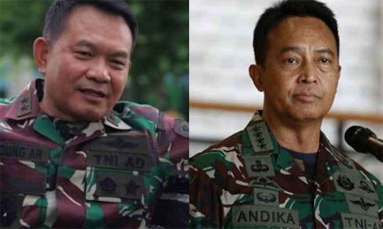 Kasad Jenderal Dudung Abdurachman Dengan Panglima TNI Jenderal Andika Perkasa Baik-Baik Saja