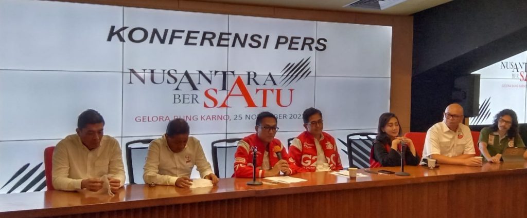 Nusantara Bersatu Bersama Jokowi Menuju Indonesia Emas 2045