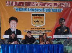 Ketua Umum Brinus hadiri Silaturahmi DPW BRINUS JATENG