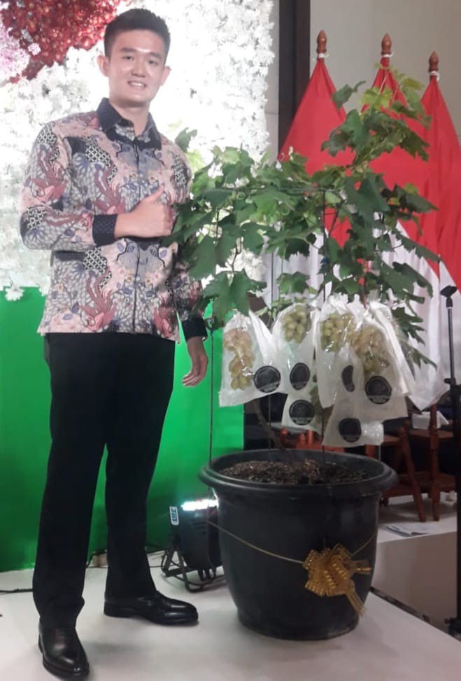 Richard Roderica Jonathan Hadiri Jambore Hortikultura 2022
