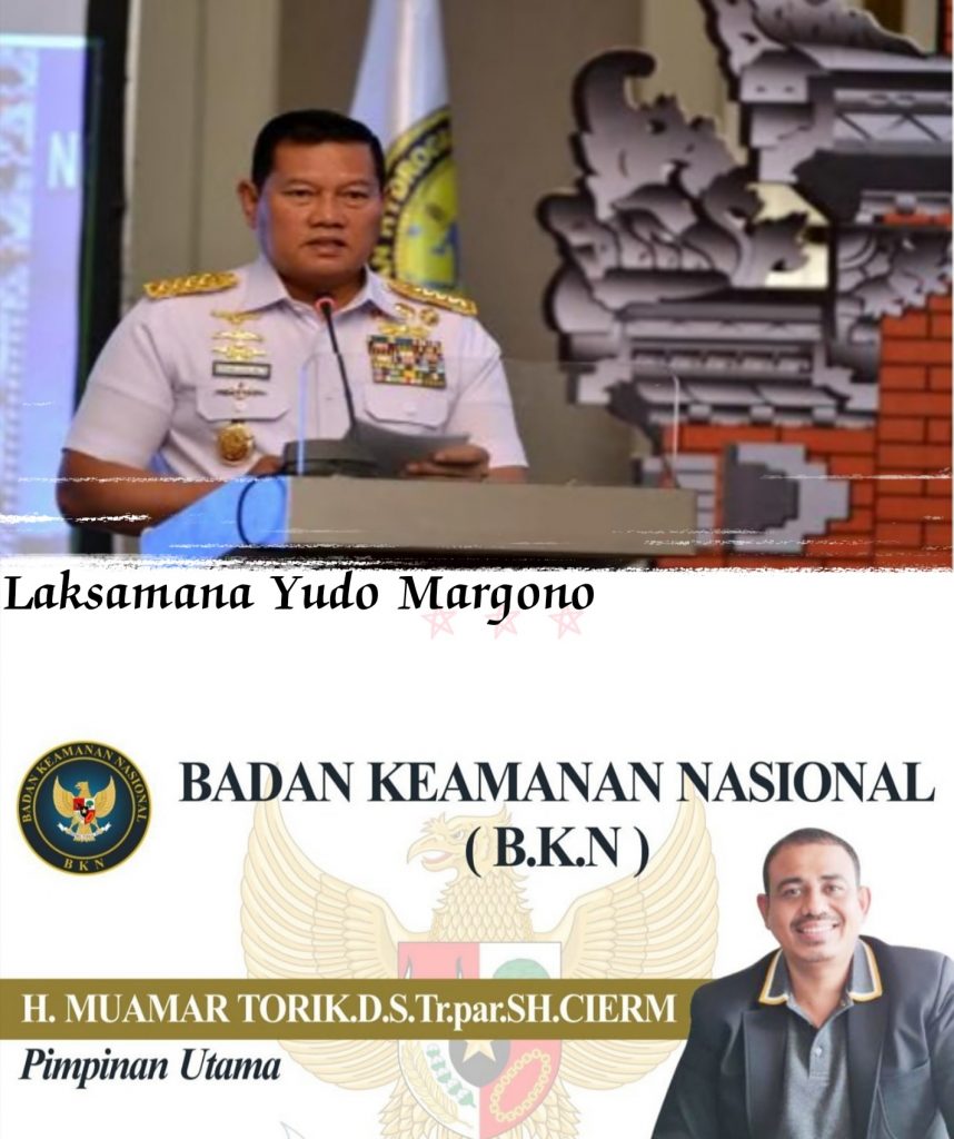 M.Torik Pimpinan Utama BKN Ucapkan Selamat Kepada Laksamana Yudo Margono